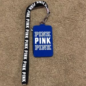 Never been used VS Pink lanyard